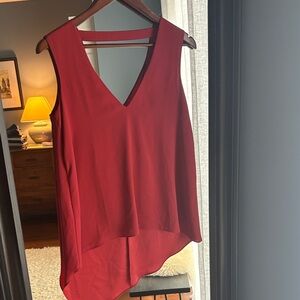 BCBGMaxAzria Scarlet Sleeveless Blouse